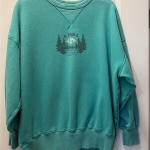 American Eagle Women’s Graphic Crew Neck Sweatshirt Size XS